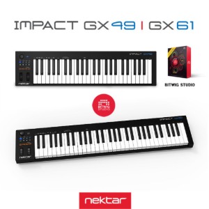 넥타 IMPACT GX49 61 마스터 키보드 컨트롤러